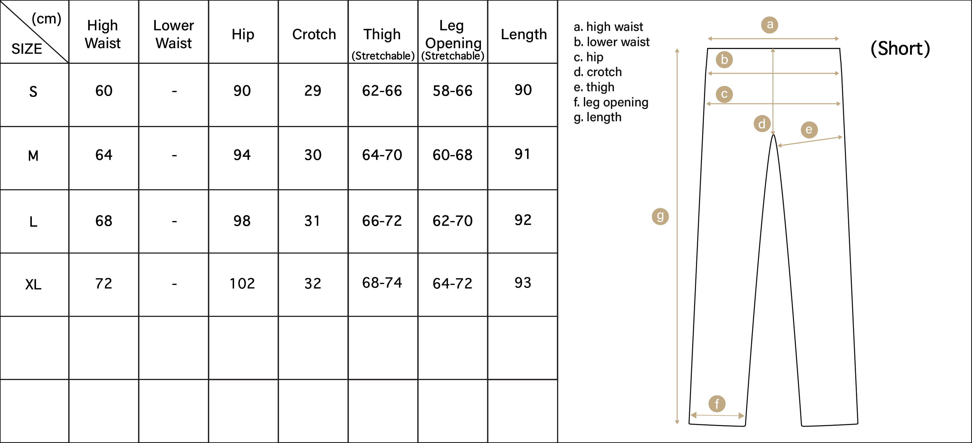 Daily Flex Pants Short