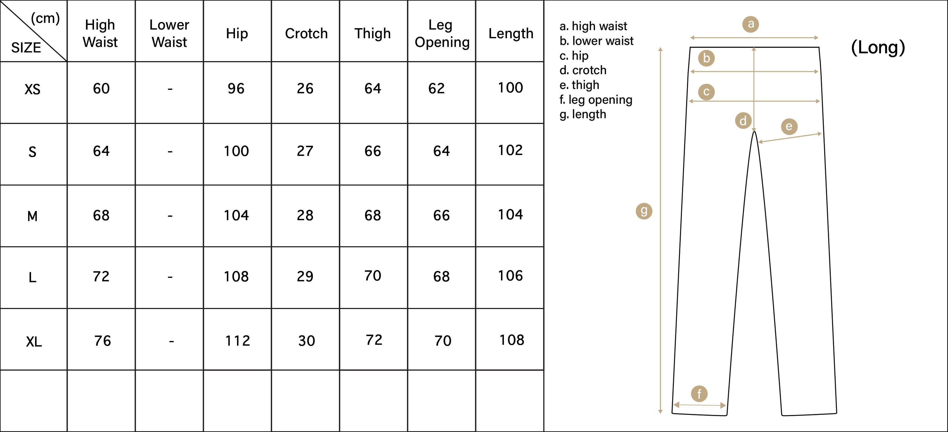 All Day Culotte Long