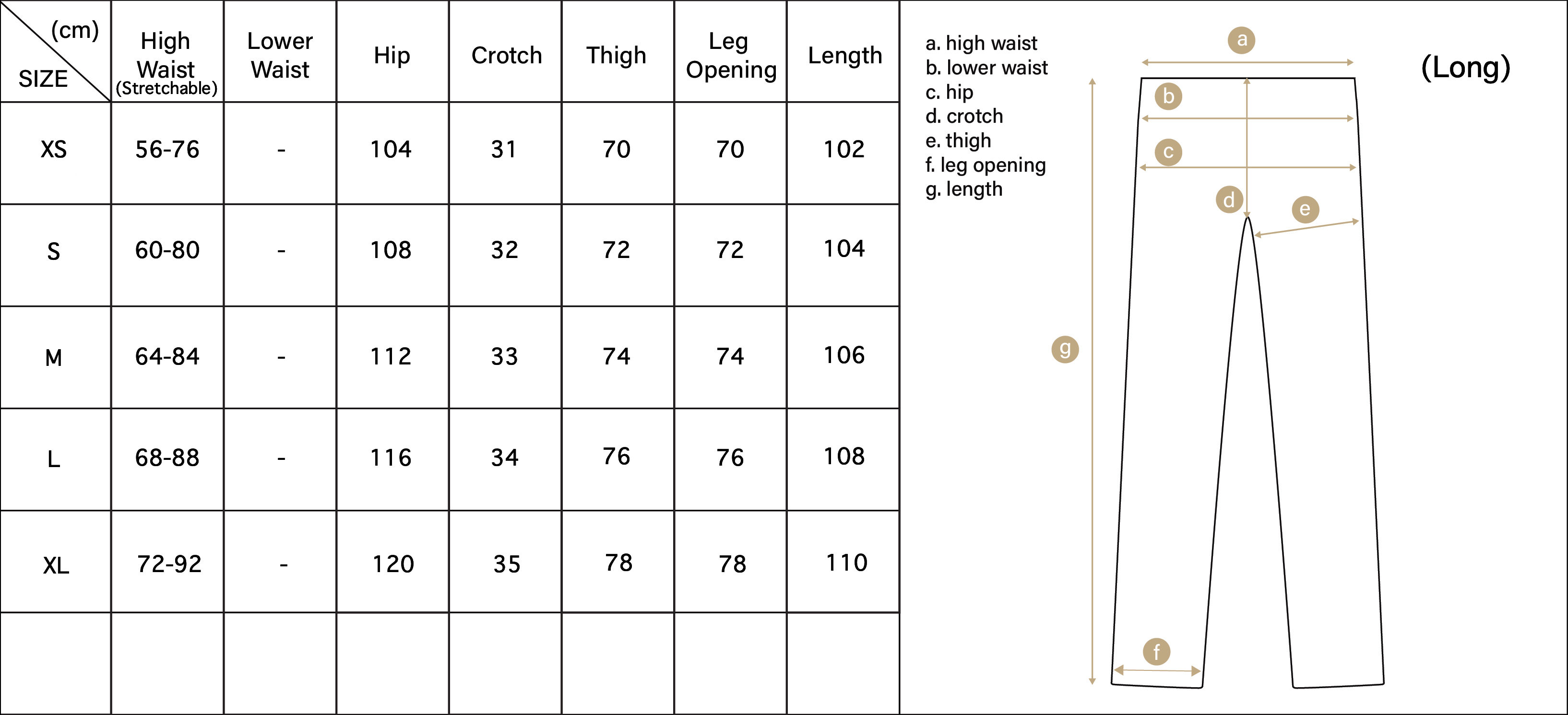 Airy Culotte Long
