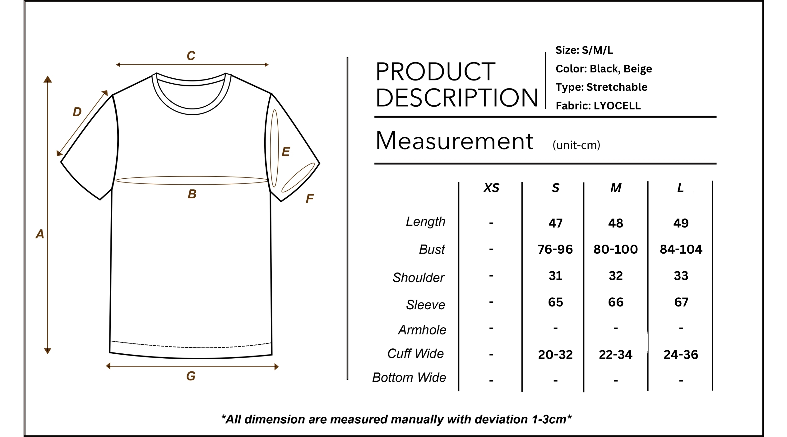 LYOCELL V Button Top