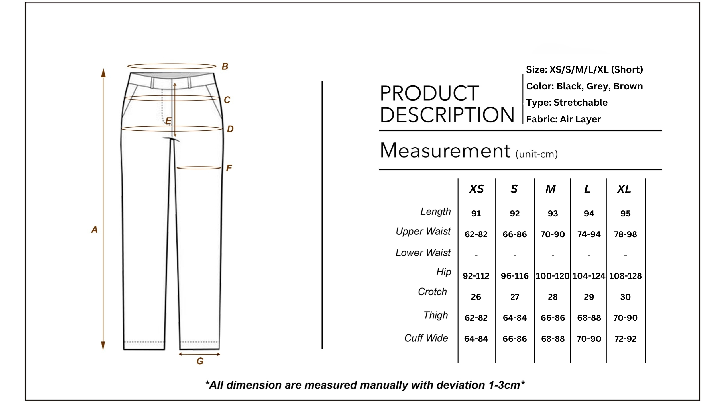 The CLOUDism Straight-Leg Jogger - Short