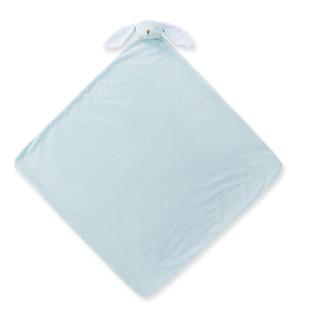 Blue Bunny Napping Blanket Little Lovey Store
