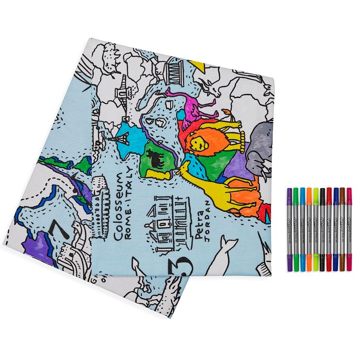 MAPTS world map tablecloth cutout (6)