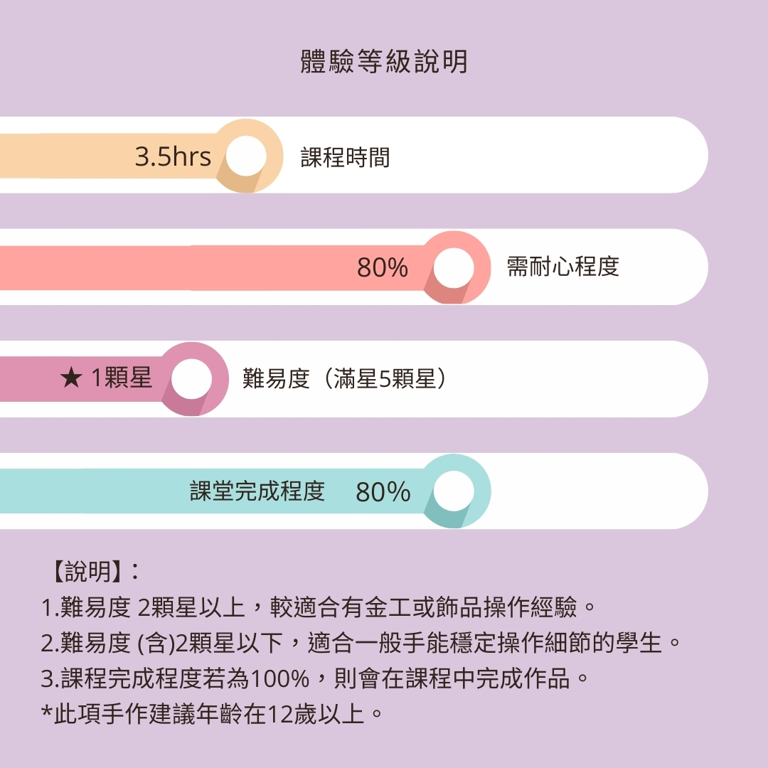 景泰藍-金絲琺瑯飾品_體驗等級