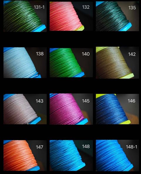 南美蠟線 / NANMEI waxed thread / M100 / 1.0mm*75M – Chen YA Handmade Art