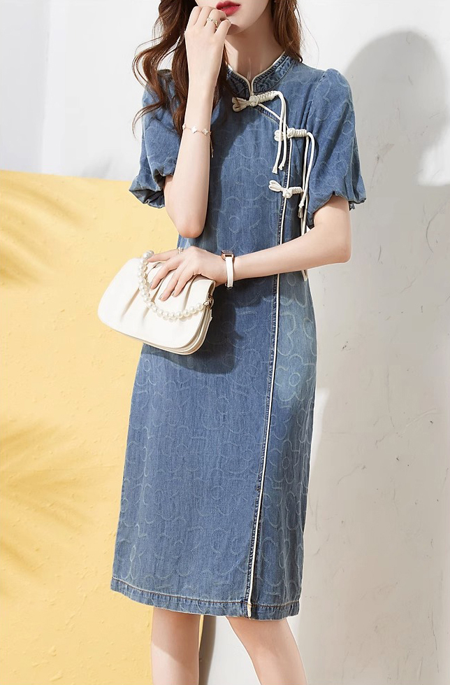 Retro High Waisted Denim Skirt With Button Detail For Women Straight Maxi  Dress With Split Jeans And Long Denim Shorts Style 230313 From Xue03,  $18.51
