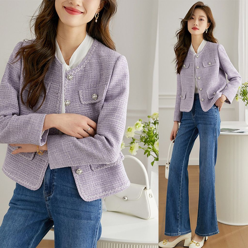 Lavender Purple Versatile Women's Jacket