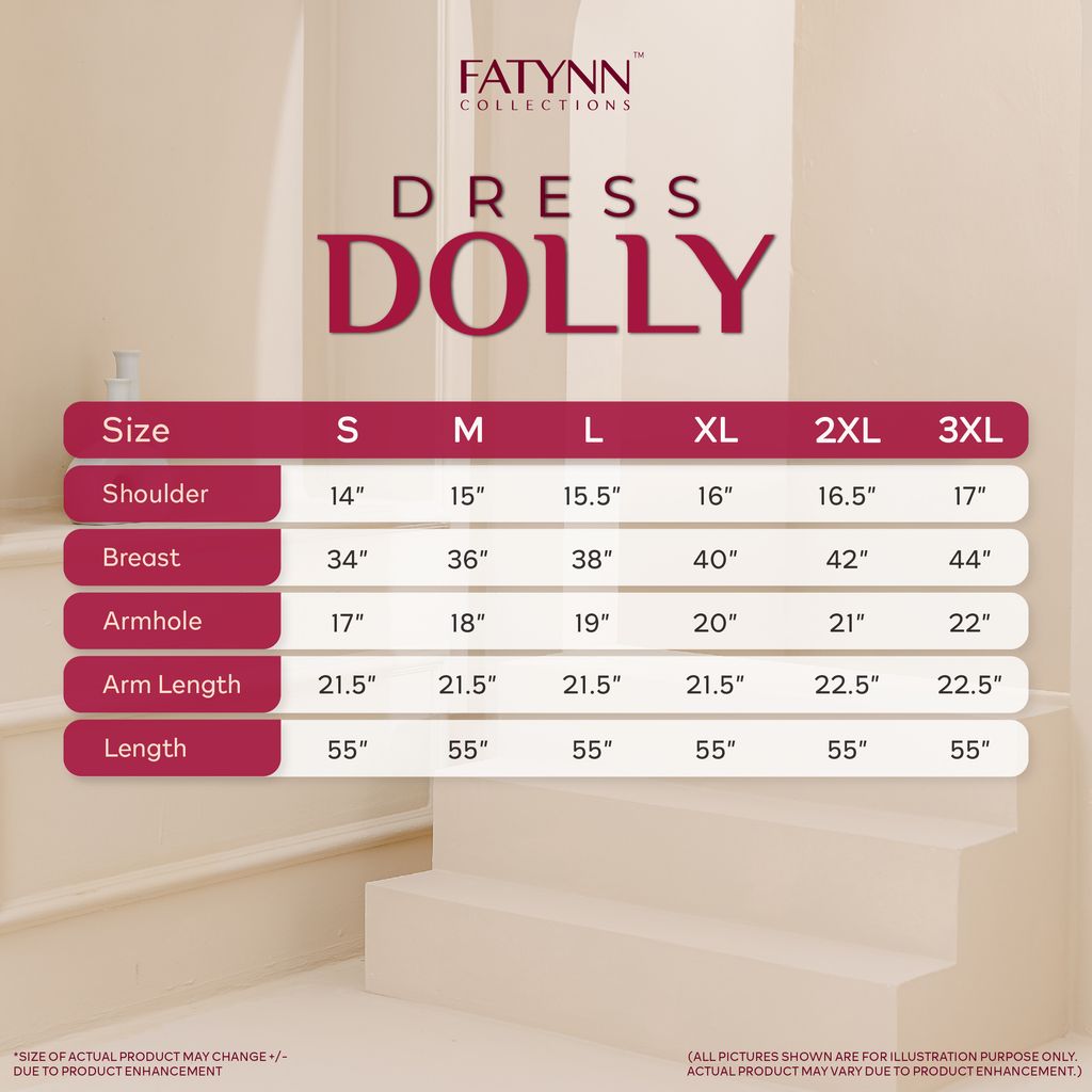 Dress DOLLY (Size Chart)