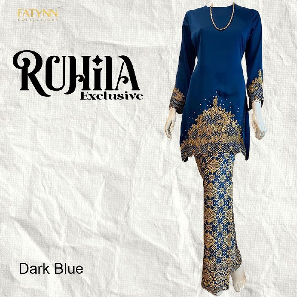 DARK BLUE RUHILA