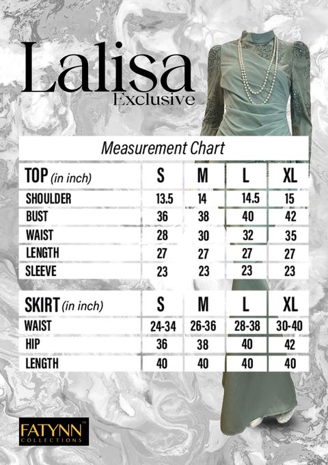 SIZE CHART LALISA