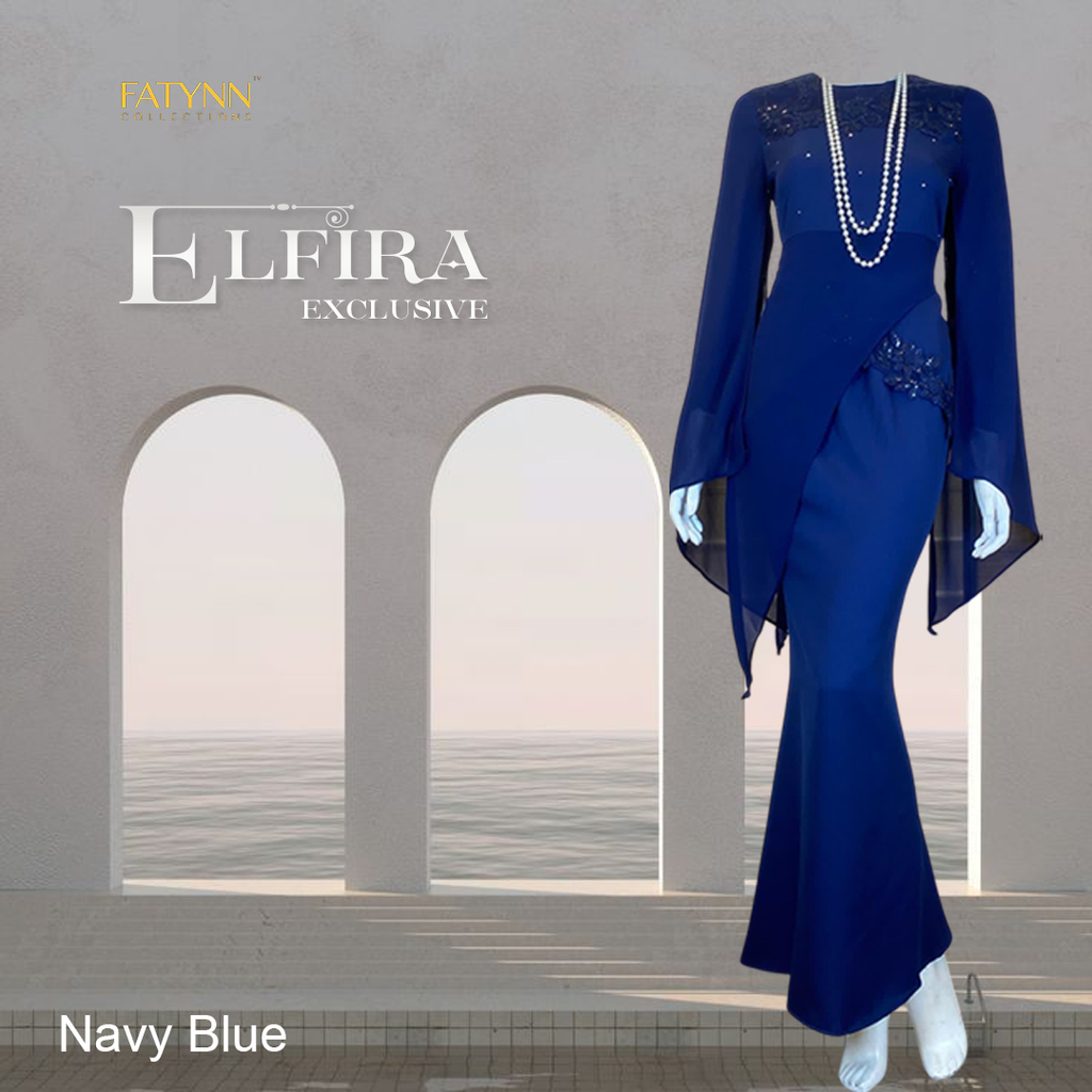 Elfira Navy blue