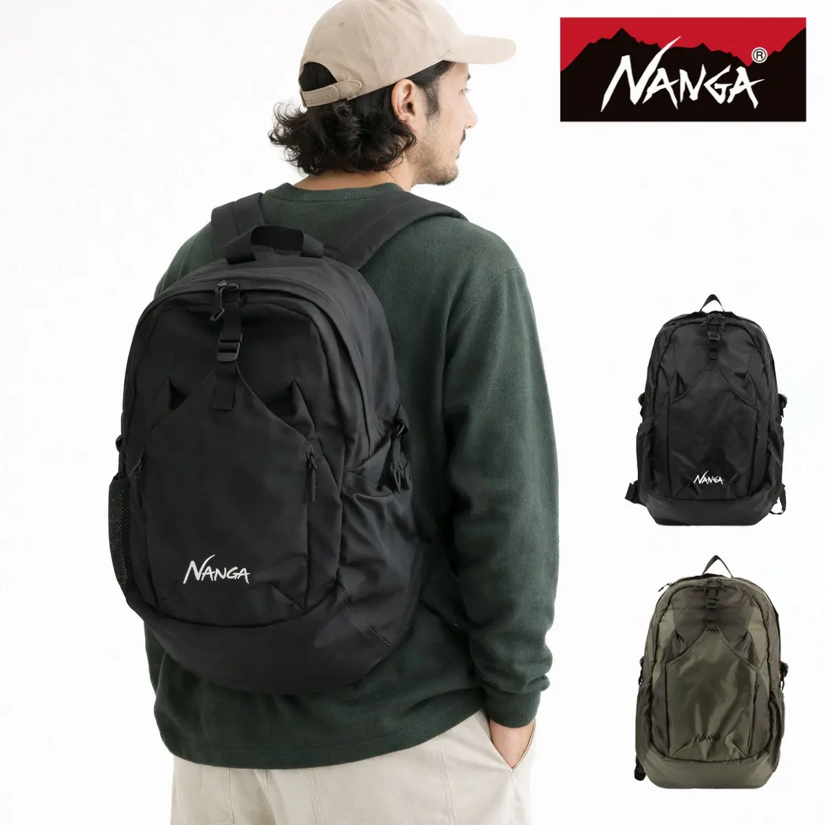 URBANOO | NANGA 男女背包,學校,通勤,輕便,休閒,時尚背包,電腦存儲,大容量,城鎮使用,2 層,商務,戶外,B4 30L