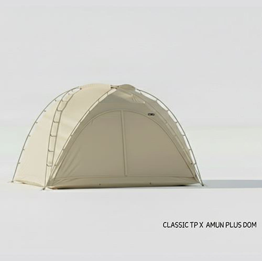 URBANOO 經典 Tipi Amun Plus S 訂製野餐帳篷 TC 材質 莫蘭迪色 | 戶外露營遮陽、台灣設計製造 | 防潑水、透氣耐用
