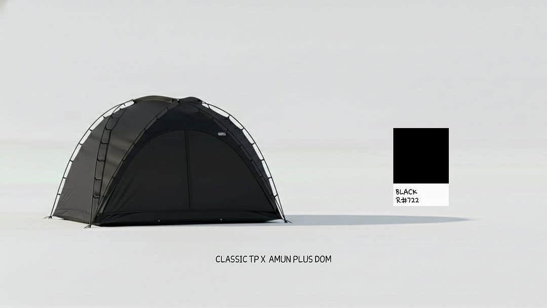 URBANOO 經典 Tipi Amun Plus S 訂製野餐帳篷 TC 材質 莫蘭迪色 ｜ 戶外露營遮陽、台灣設計製造 ｜ 防潑水、透氣耐用／圖 7