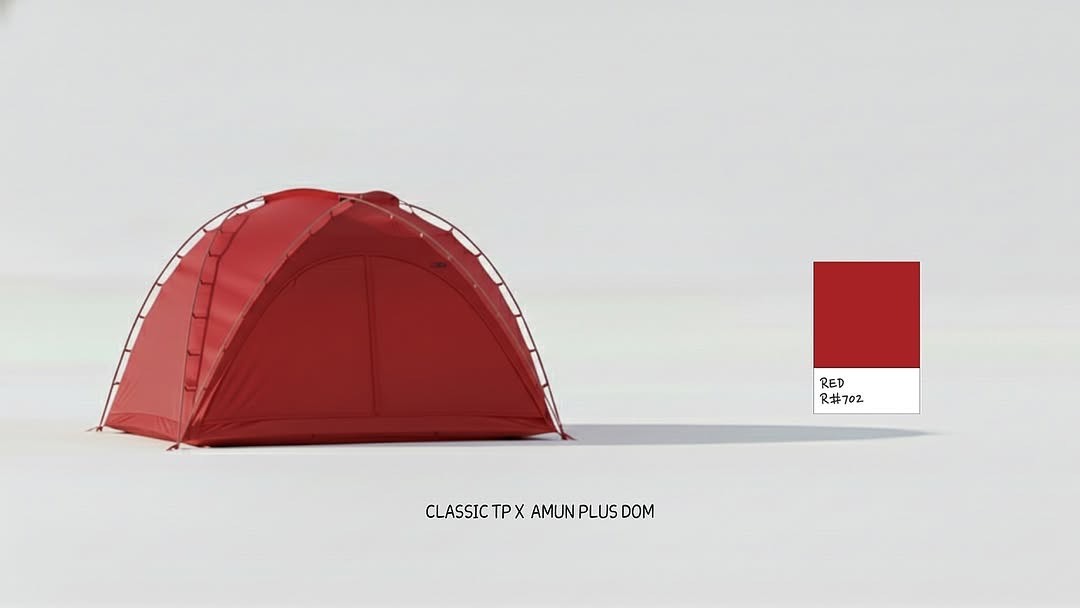URBANOO 經典 Tipi Amun Plus S 訂製野餐帳篷 TC 材質 莫蘭迪色 ｜ 戶外露營遮陽、台灣設計製造 ｜ 防潑水、透氣耐用／圖 9