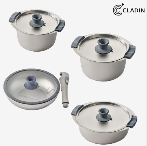 URBANOO | Claudine 純鈦可拆式宮廷鍋 26 公分 IH 5 層露營炊具／圖 3