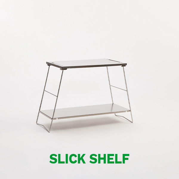 URBANOO | FRAME WORK SLICK SHELF(框架不銹鋼光滑貨架)
