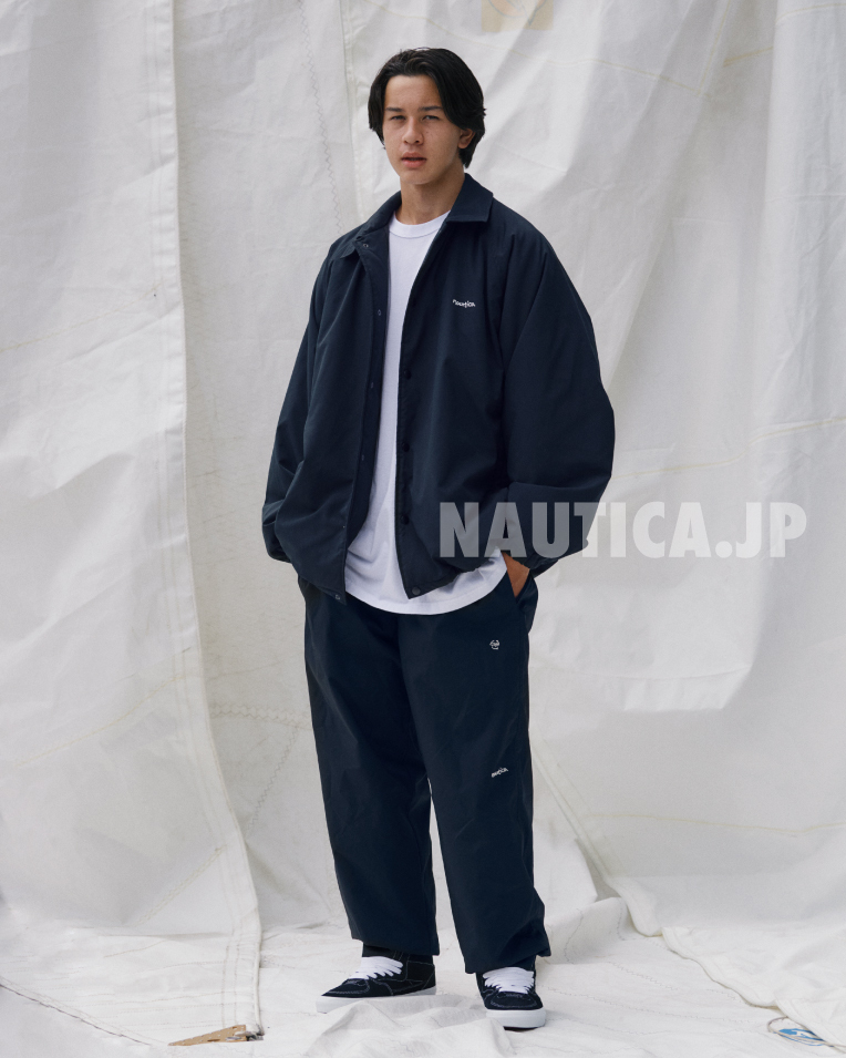 URBANOO選物NAUTICA JP Recycled PET Insulation Jacket 寬版教練外套