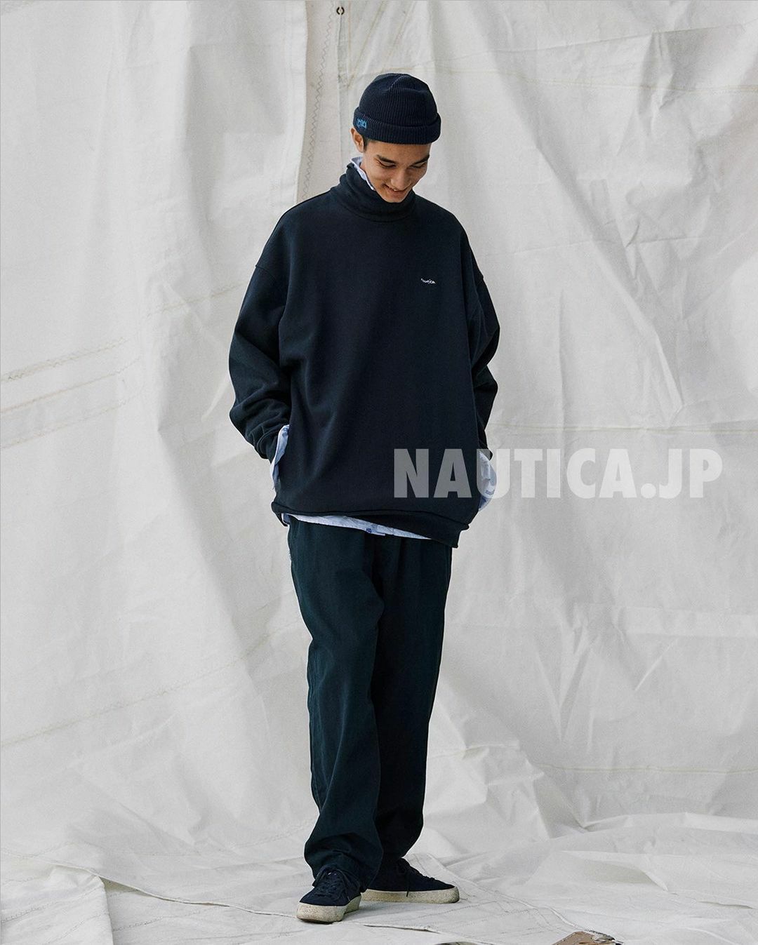 Nautica Men's J-Class Classic-Fit Quarter Zip Fleece Sweatshirt