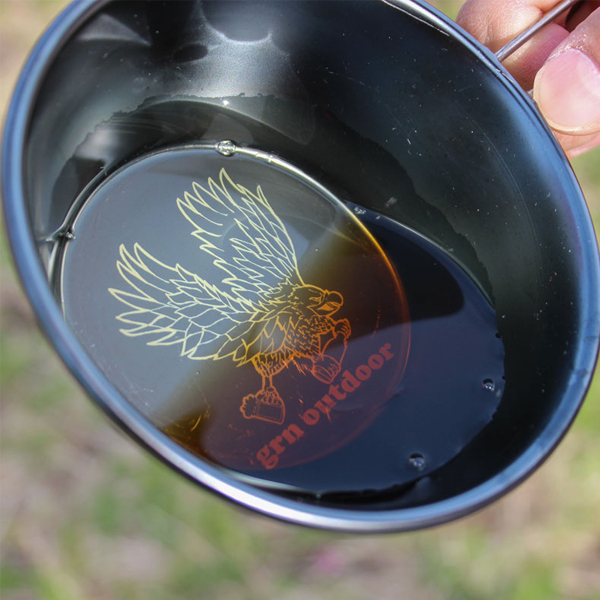 URBANOO 日本grn outdoor / SomAsiera cup somablack 330ml 黑化 雪拉碗／圖 3