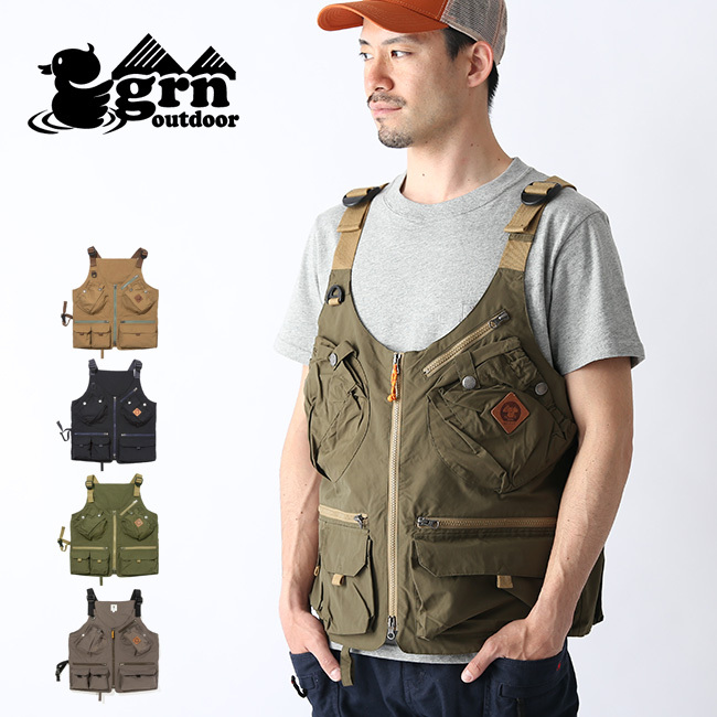URBANOO 日本grn outdoor TEBURA Vest 21 機能背心 戶外背心