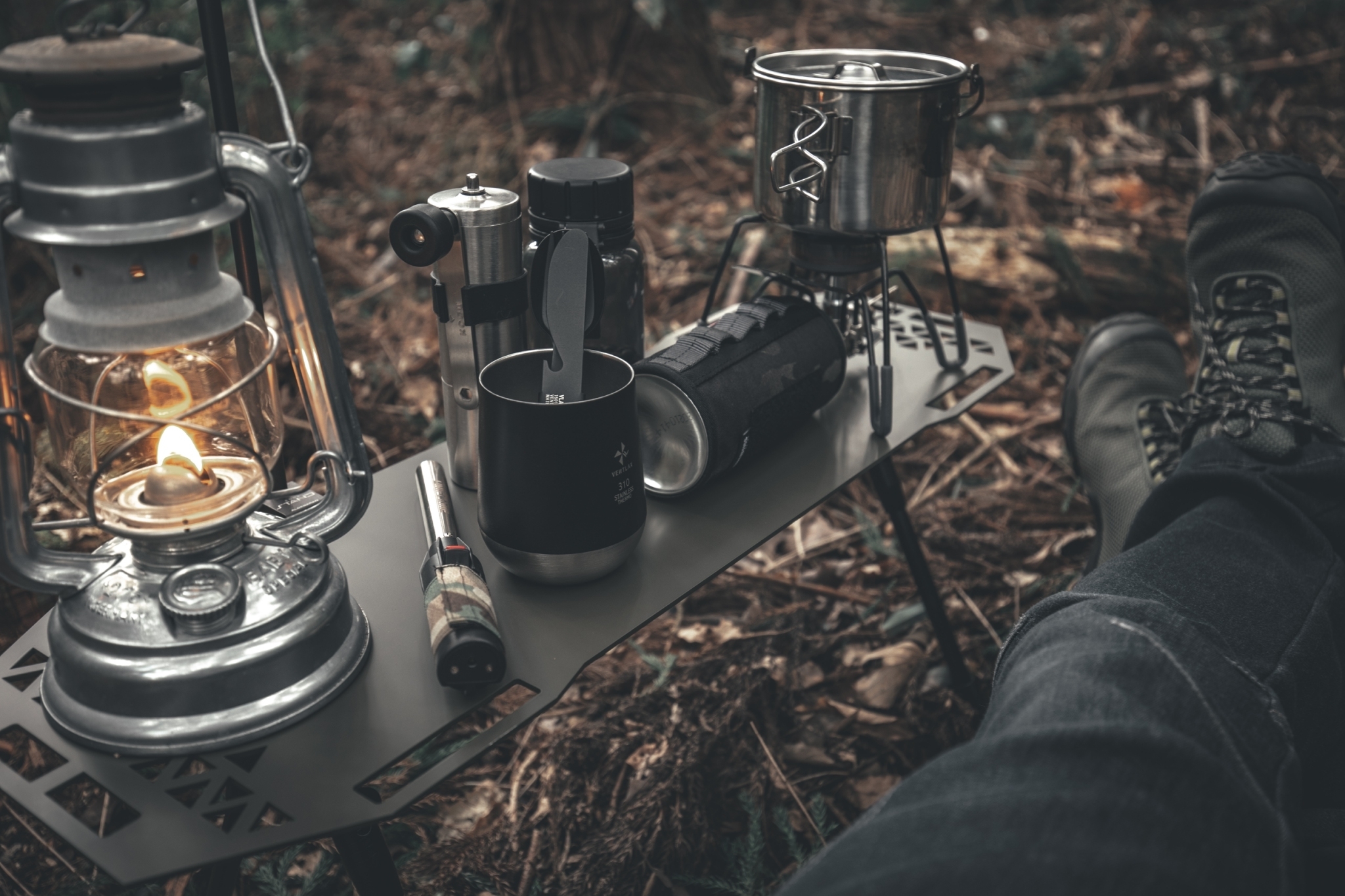 URBANOO 日本 VENTLAX TAKIBI SIDE TABLE 「VLAT-M70」滑板桌／圖 3