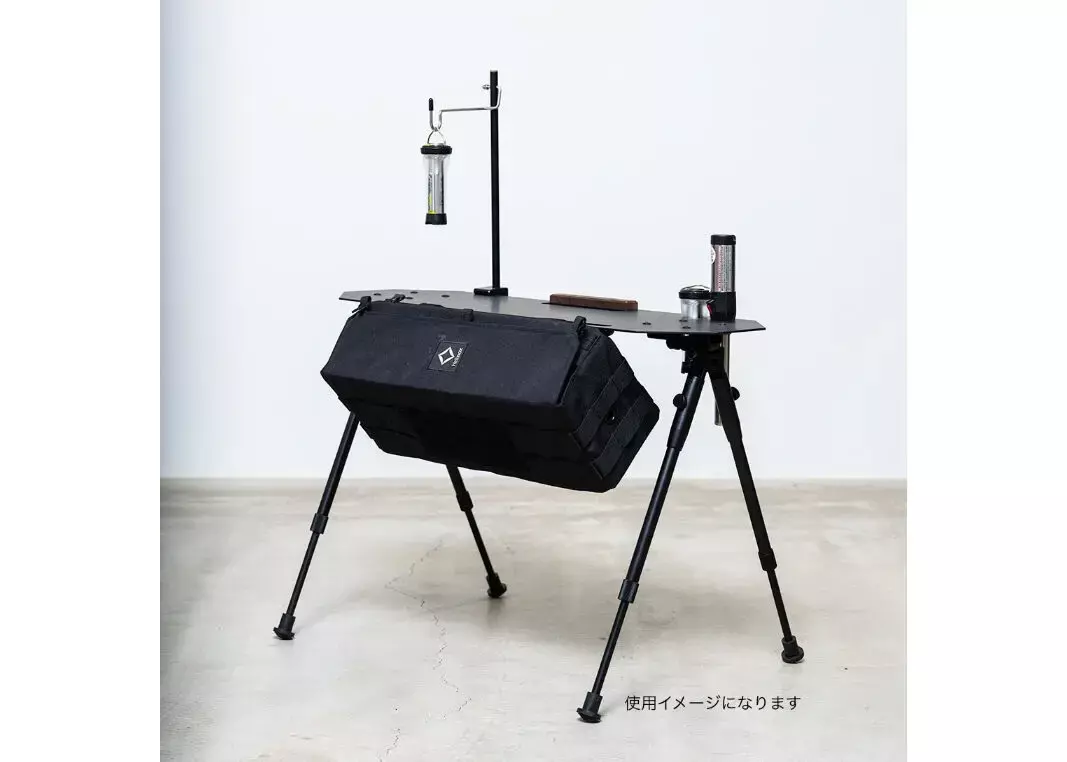 URBANOO 日本アイアン工房 CAMPSHOP 黑色邊桌 木頭飾品