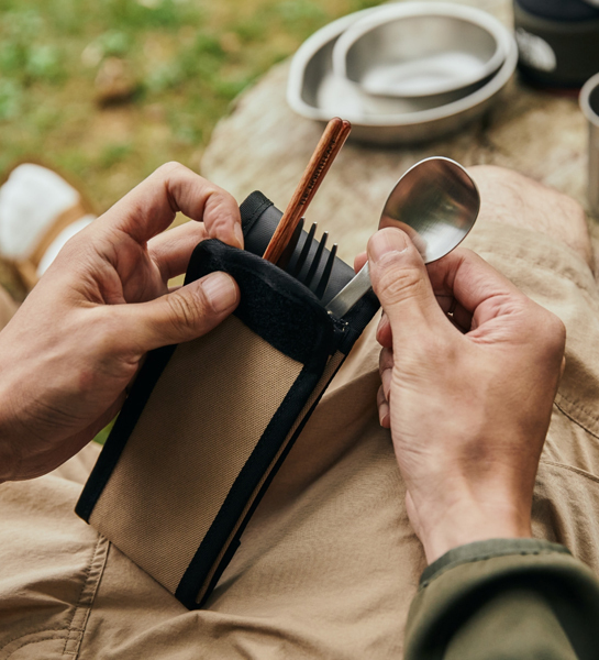 URBANOO 日本 THE NORTH FACE 餐具包 Fieludens CUTLERY CASE／圖 6