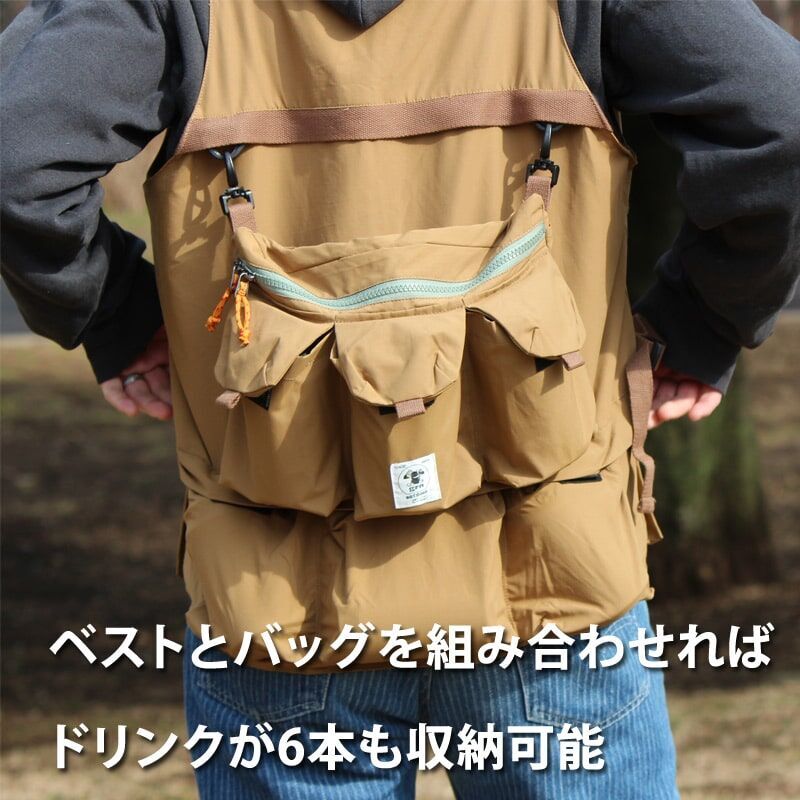 URBANOO 日本grn outdoor TEBURA BAG WANCAN  多口袋 側背包／圖 9