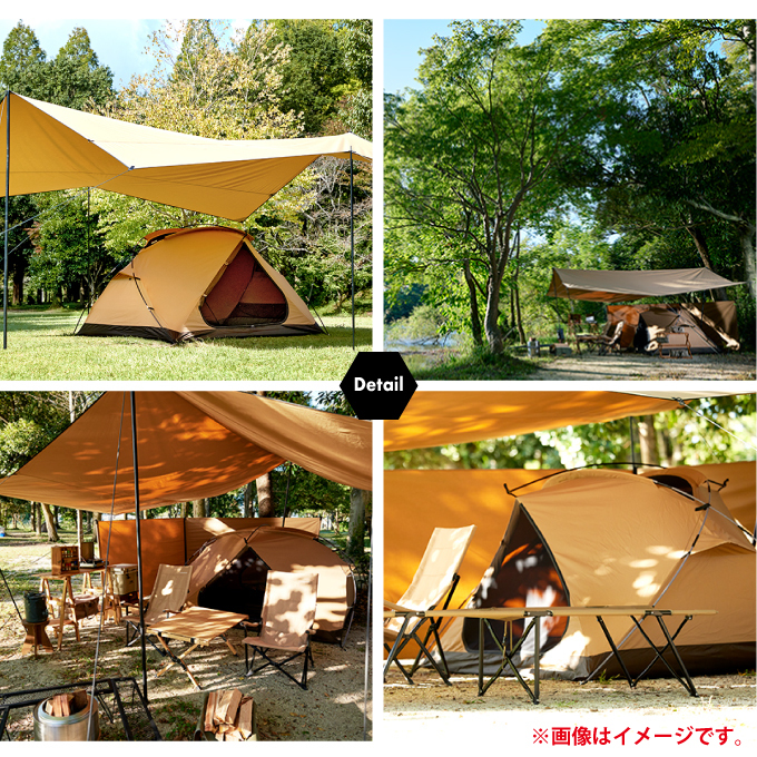 URBANOO 日本 VISIONPEAKS - TC袋鼠雙人帳 VP160102K03／圖 6