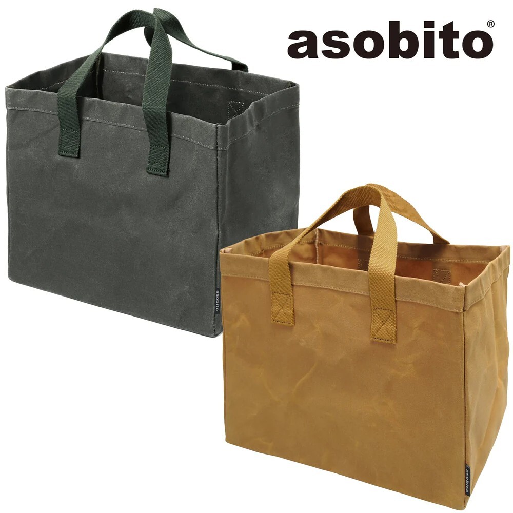 URBANOO 日本選物 asobito 柴火袋 防水收納袋  防水帆布 色落／圖 8