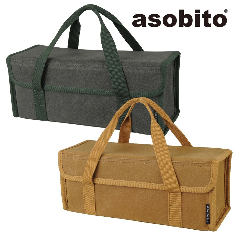 URBANOO 日本選物 asobito 工具箱 防水收納袋 防水帆布 色落
