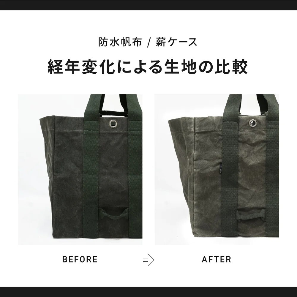 URBANOO 日本選物 asobito 工具箱  防水收納袋  防水帆布 色落／圖 8
