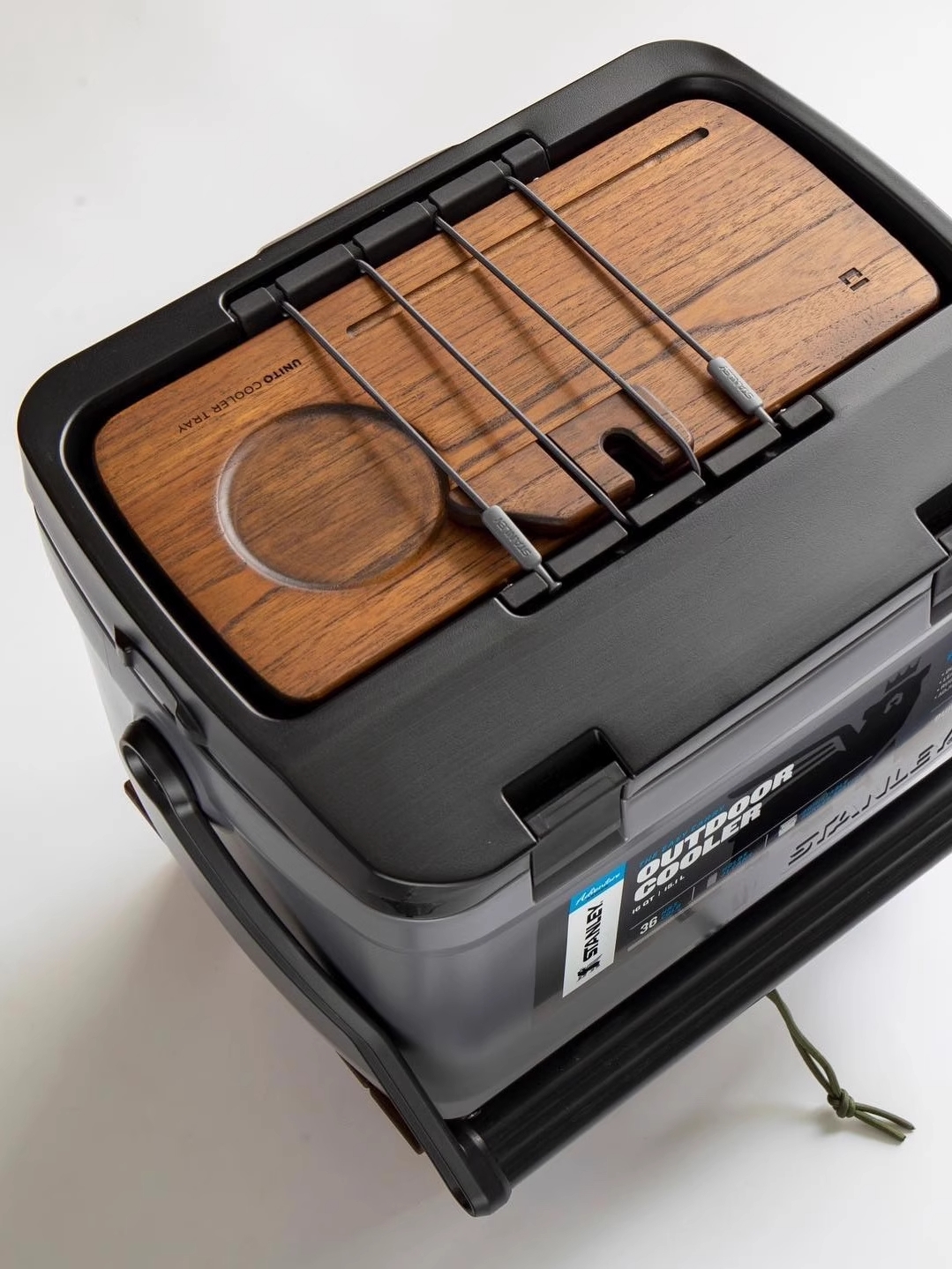 URBANOO UNITO Stanley 15.1L 15.1L 冰桶延伸桌板 Cooler Tray 柚木製 桌板／圖 3