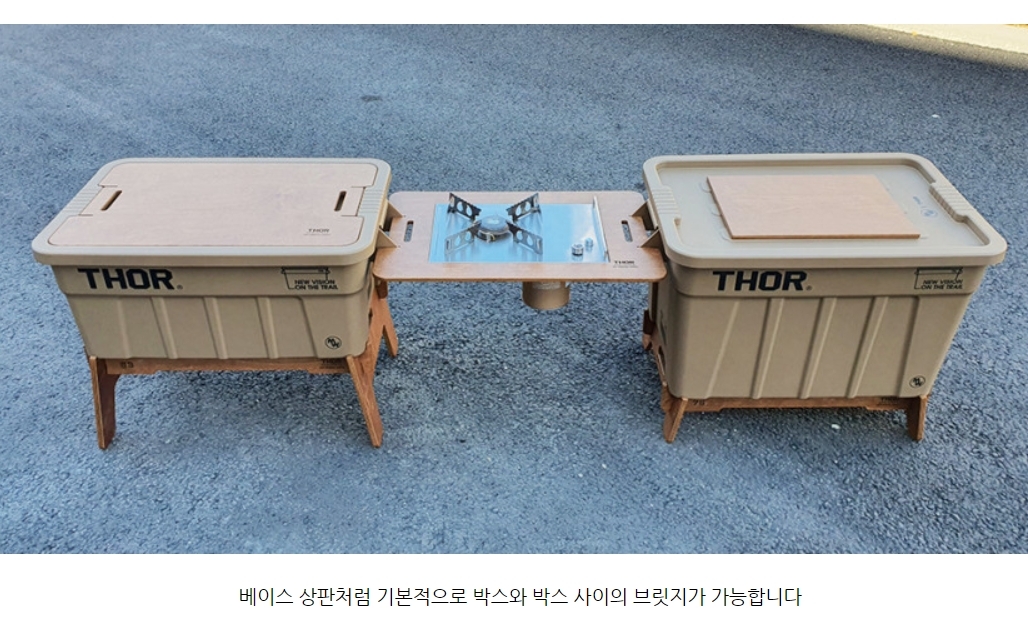 URBANOO PUPACAMP 拼木延伸套件(THOR 53L/75L收納箱專用) 索爾箱 雷神箱 增高架