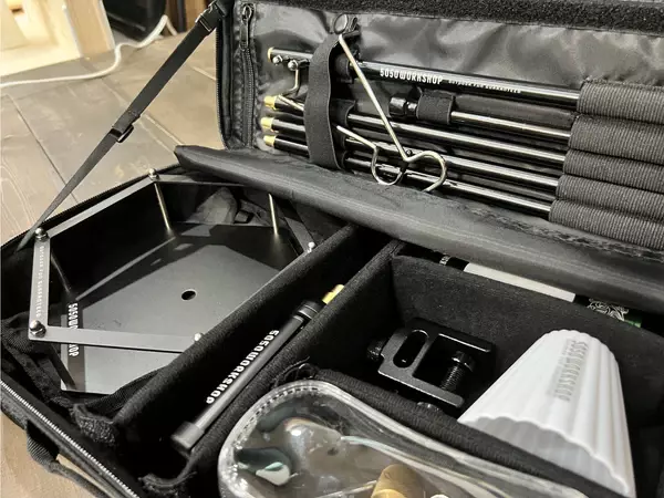 URBANOO 日本 5050 WorkShop ORGANIZER CASE LARGE  燈具收納包／圖 5