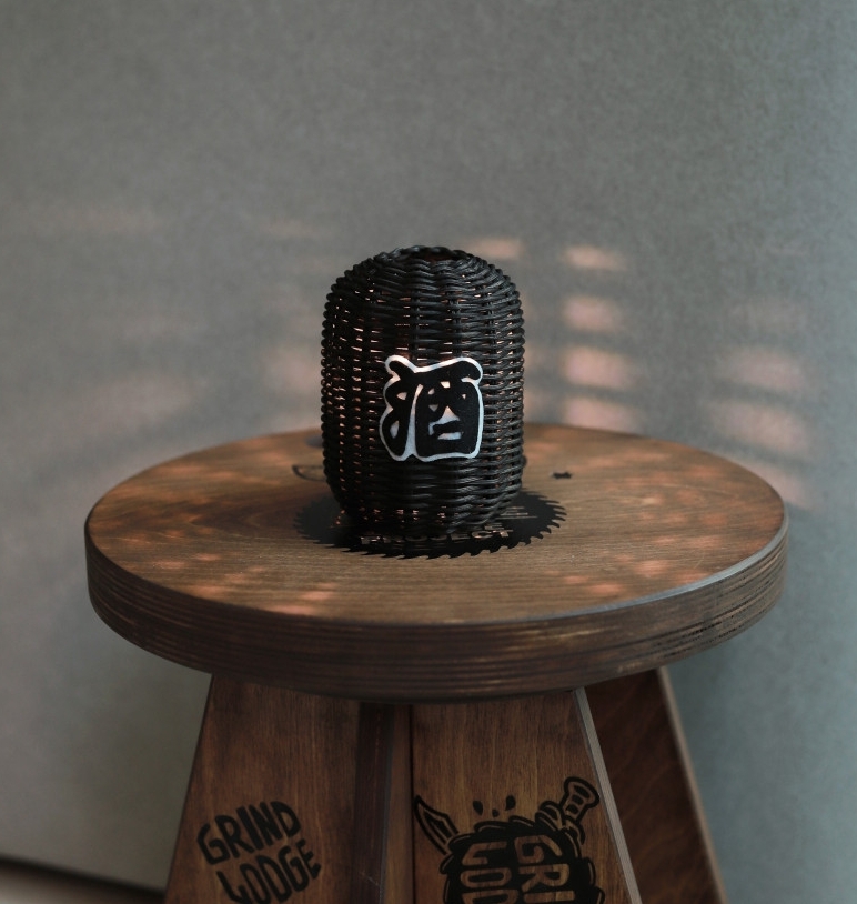 URBANOO 韓國車庫嚴選  藤織燈籠 GZ GOZERO 燈罩 藤織 MINI 黑色 紅色 酒字／圖 6