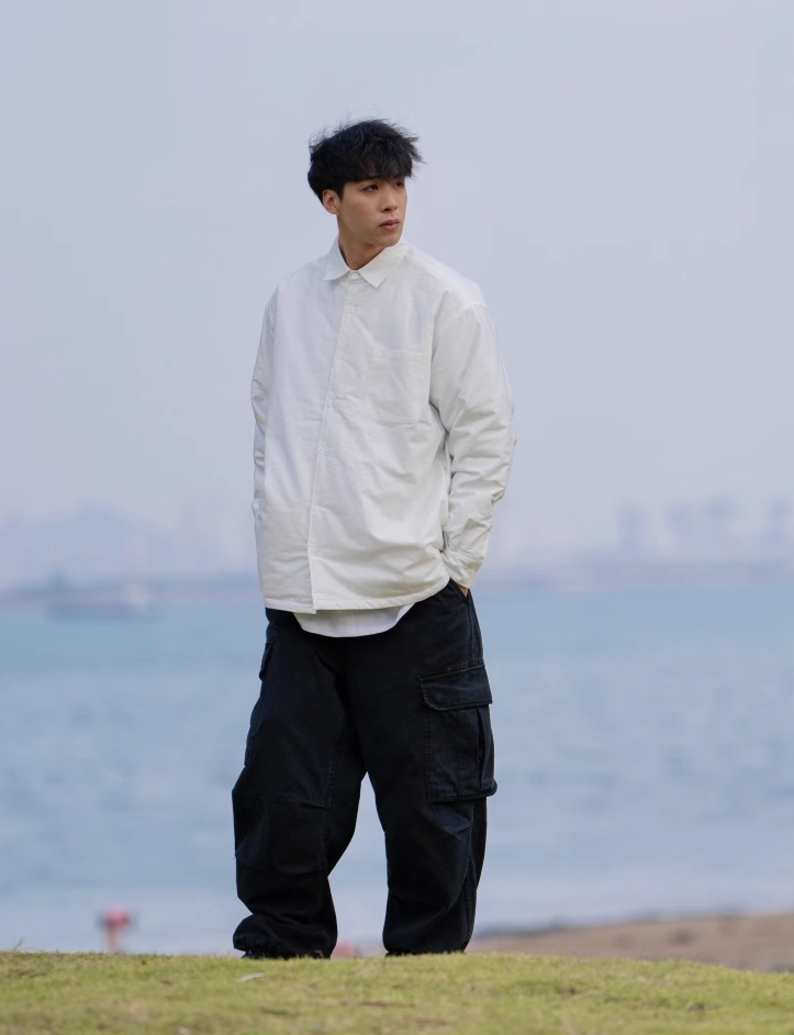 URBANOO選物 BIGGER THAN BIGGER 23AW 日係休閒3M新雪麗襯衫外套棉衣