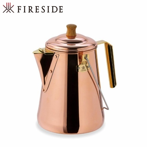 URBANOO 日本代購 Fireside 新款 美學 老奶奶壺 全銅 野營 風格露營 1.8L