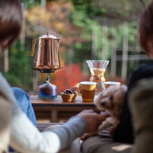 URBANOO 日本代購 Fireside 新款 美學 老奶奶壺  全銅 野營  風格露營 1.8L／圖 7