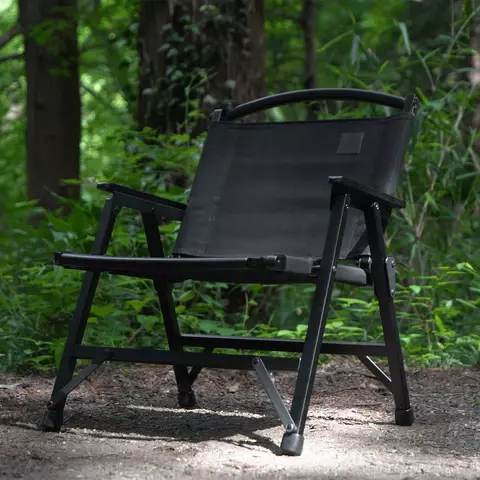 URBANOO 日本 BLACKISHGEAR 黑色克米特椅 BLACK WOOD CHAIR／圖 7