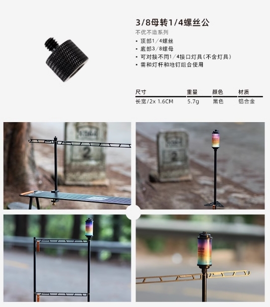 URBANOO 選物 FANYE 繁冶 模組化燈架 配件組 1號賣場／圖 6