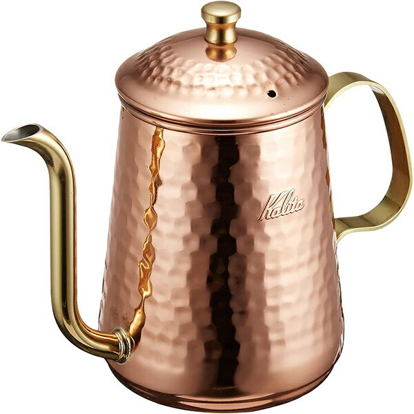 URBANOO 日本代購 Kalita 52260 日本製 銅製水壺 600ml 銅壺 咖啡壺／圖 5