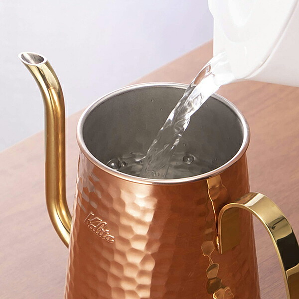 URBANOO 日本代購 Kalita 52260 日本製 銅製水壺 600ml 銅壺 咖啡壺／圖 2