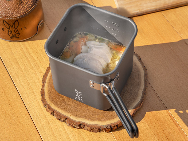 URBANOO 日本代購 DOD SHIKA COOKER  組合 小鍋具 料理鍋／圖 9