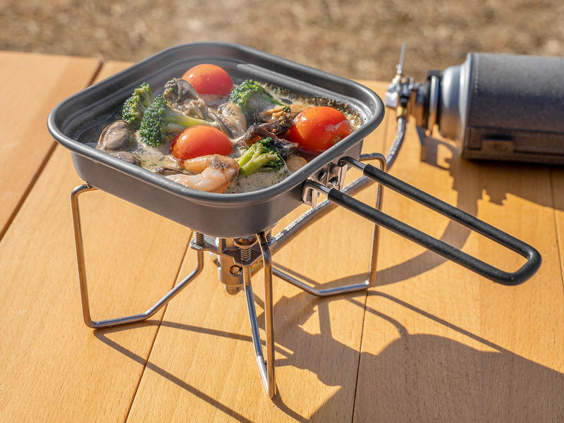 URBANOO 日本代購 DOD SHIKA COOKER  組合 小鍋具 料理鍋／圖 7