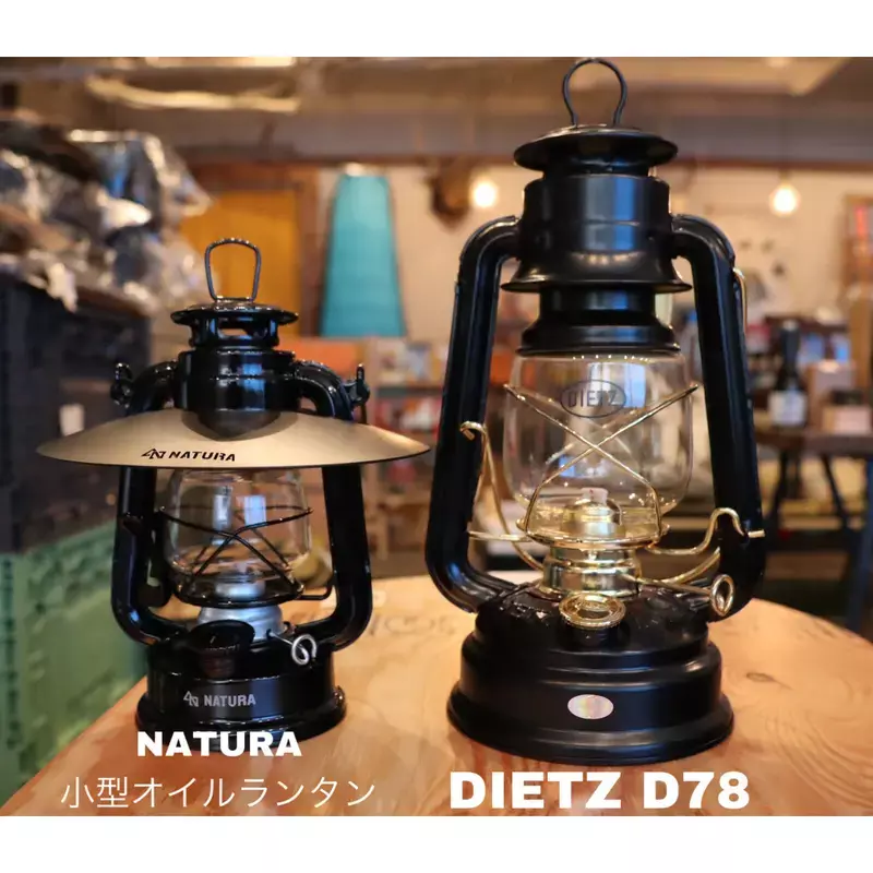 URBANOO 日本 NATURA 小型煤油燈 迷你版本 手火燈 黑色/銀色/金色／圖 14