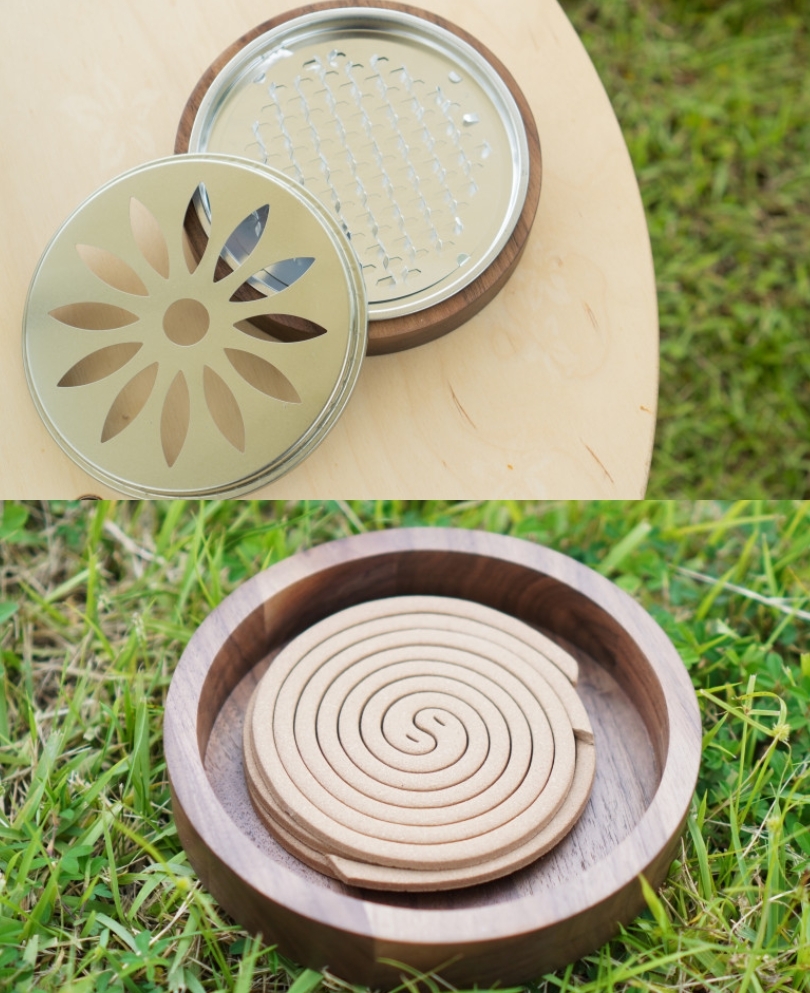 URBANOO 嚴選 Tohyo 韓國手工露營品 原木蚊香盒