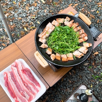 URBANOO選物 韓國 鍋蓋鐵鍋 露營用 煎鍋+烤肉+砂鍋 韓國手工製作