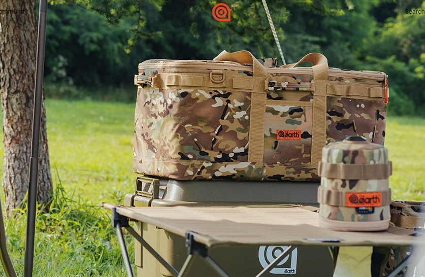 URBANOO 選物代購  The Earth CORDURA  迷彩 黑 卡其 軍綠 52L 多功能收納袋／圖 6
